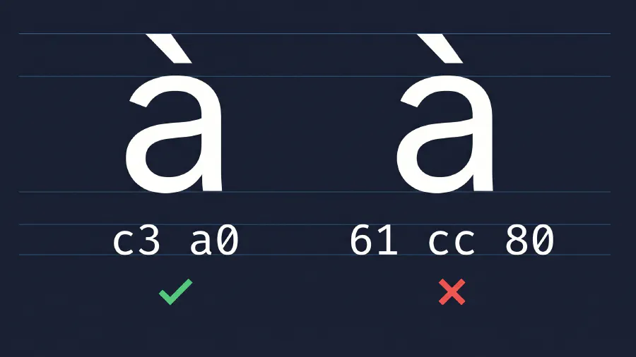 App Store Connect rejected our IPA with 'not properly signed', but the certificate was a valid Apple Distribution. The real problem was a single accented character, decomposed.
